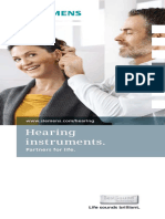 Hearing Instruments.: Partners For Life