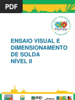 Ensaio Visual e Dimension Amen To de Solda n2 PROMIMP