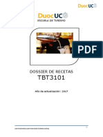 Dossier Recetas Tbt3101
