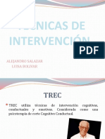 Tecnicas de Intervención