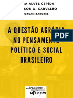 CEPEDA CARVALHO a Questão Agrária No Pensamento Político e Social Brasileiro