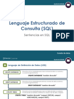 Lenguaje Estructurado de Consulta (SQL)