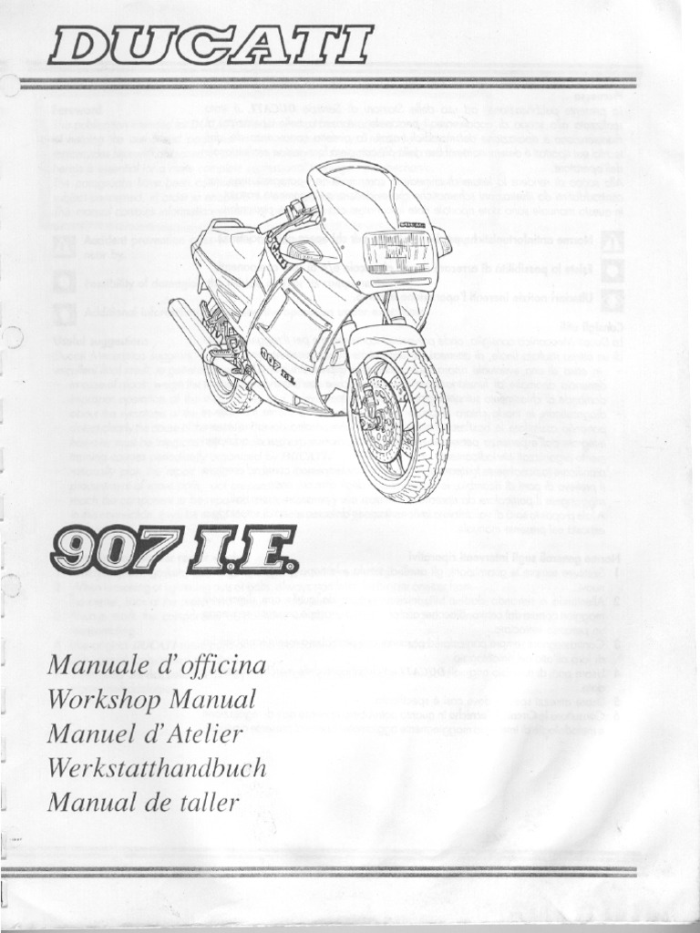 907ie Workshop Manual | PDF