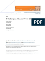 2. The European Balance of Power 1500-1789