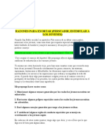 Razones para exhortar a los jóvenes a la religión