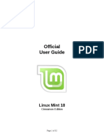 Official User Guide: Linux Mint 18
