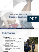 The First Two Years: Biosocial Development