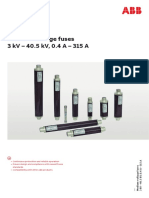 Medium-Voltage Fuses 3 KV - 40.5 KV, 0.4 A - 315 A: Distribution Solutions