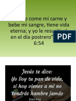 Jesús El Pan de Vida