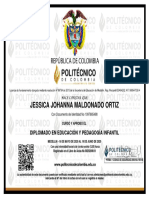 Diploma Jessica Politecnico