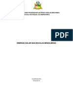 Projeto Escrito Energia Solar Nas Escolas Brasileiras