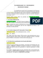 Exemplo Generalizado Cif - Fisioterapeuta