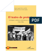 El Teatro Protesta (Estrategias y Estéticas Contestarias en España)