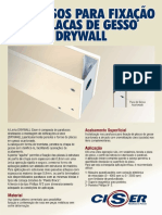 Folheto Drywall