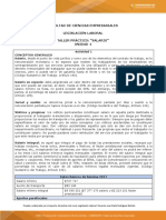 Taller Práctico Sobre Salario-legislación Laboral.