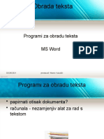 Programi Za Obradu Teksta