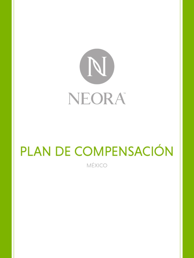 Plan de Compensación México (CompPlan) NEORA | PDF | Negocios | Derecho