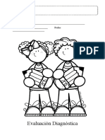 Evaluación Diagnóstica de Lectoescritura
