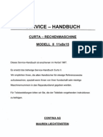 Curta II Service-Handbuch