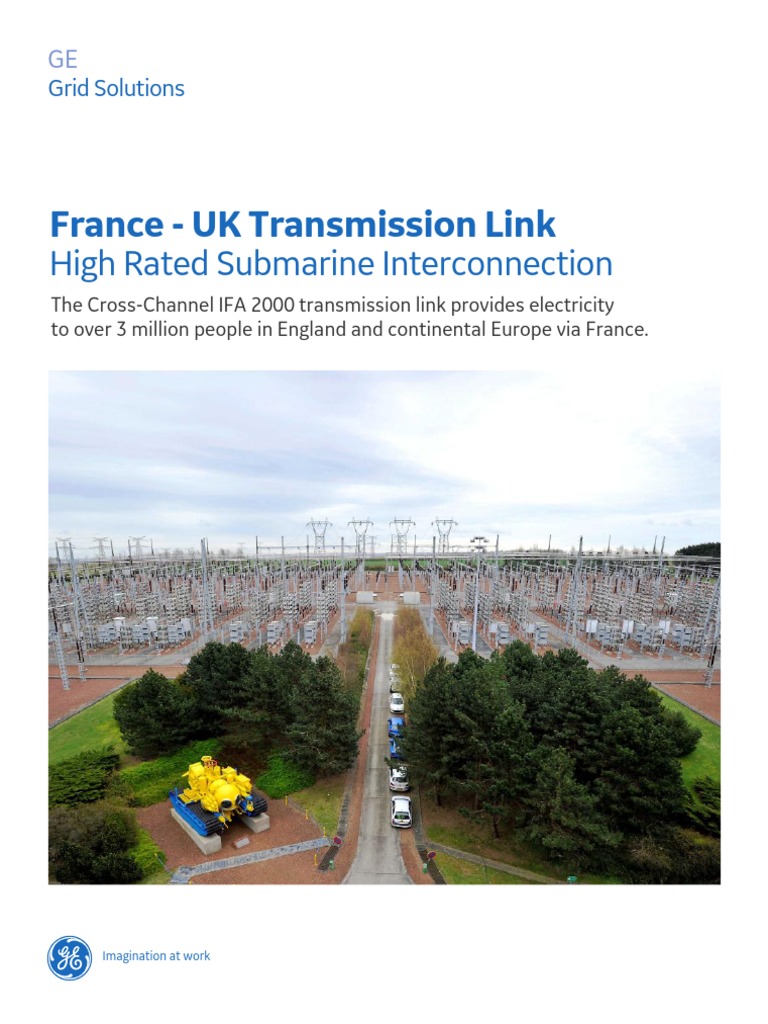 Case Study Ifa 2000 France Uk HVDC Transmission Link PDF High