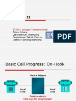PSTN part II: Call Progress and Local Access Network