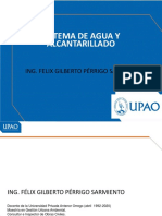 Sistema de Agua Y Alcantarillado: Ing. Felix Gilberto Pérrigo Sarmiento