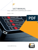 Product Manual: Idle Timer Etr Controller 12/24 V