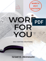 Word For You (March 2021)