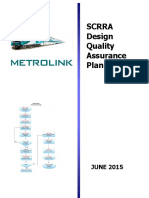 SCRRA Design Quality Assurance Plan