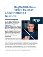 10 things you can learn from Gordon Ramsay about running a business