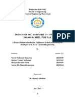 Design of Oil Refinery