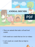 Animal Noises: Loud & Soft Sounds