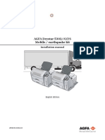 AGFA Drystar 5302/AXYS Mobile / Earthquake Kit: Installation Manual