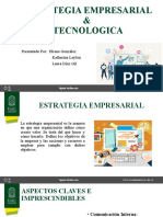 Estrategia Empresarial y Tecnologica IX