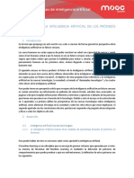 Perspectiva de La Inteligencia Artificial en Los Próximos Años