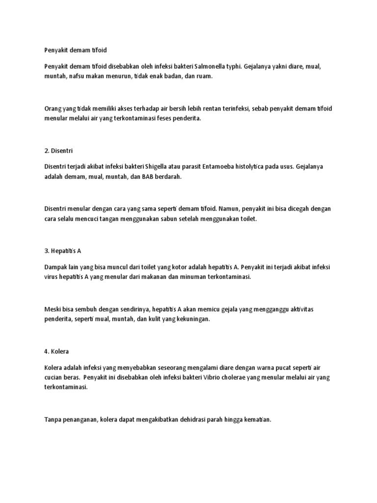 Penyakit Demam Wps Office Pdf
