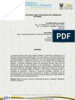 La Educación A Distancia Como Facilitadora Del Aprendizaje