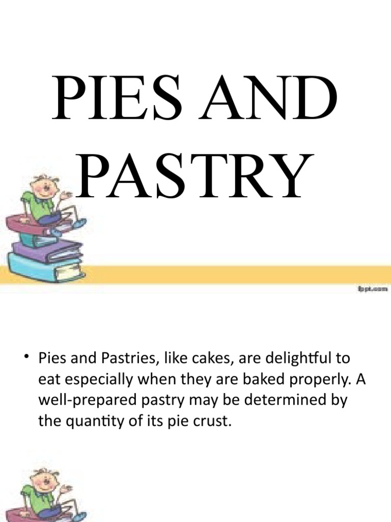 Pies and Pastry PDF Desserts Cuisine