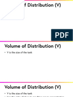 Volume of Distribution (V)