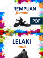 Label Rak Kasut Makmal
