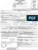 PRC Application Form