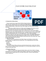 MATERI IKATAN IONIK DAN IKATAN KOVALEN