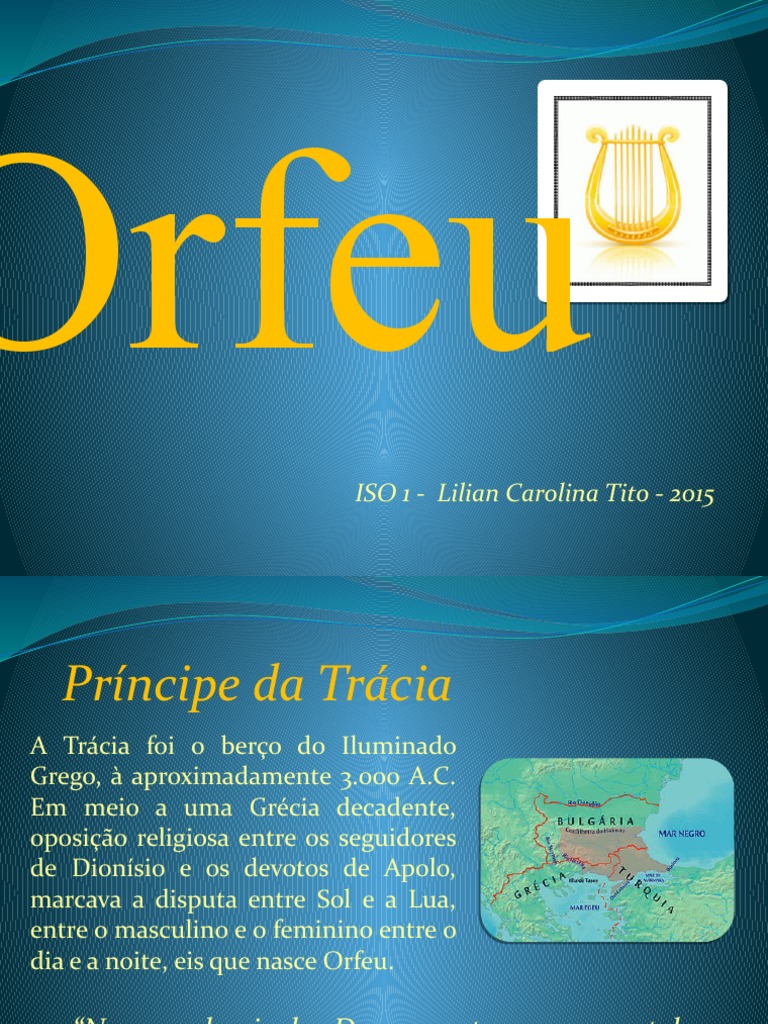 Orfeu | PDF | Orfeu | Hades