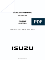 五十铃isuzu 4h Workshop Manual