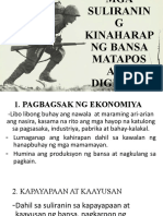 Mga Suliranin Pagkatapos NG Digmaan