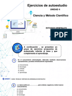 4 - Unidad 04 - Ejercicio de Reforzamiento - Ciencia y Método Cientifico