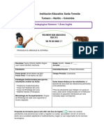 Guia Pedagogica 1 Área Inglés Grado 5°