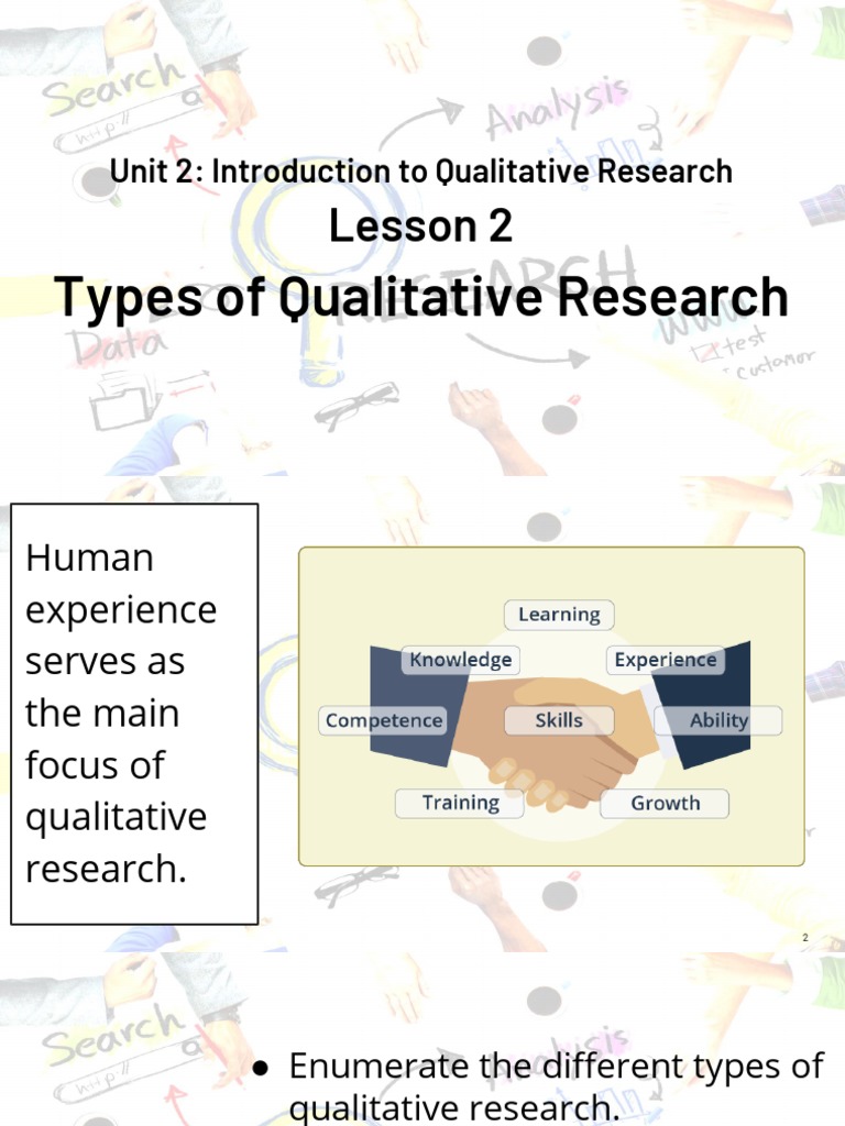 Types of Qualitative Research Explained | PDF | Qualitative Research ...