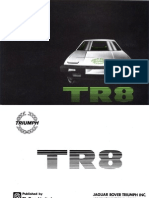 TR 8 Owners Manual