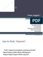 Body Aligment dan Mekanisme Tubuh